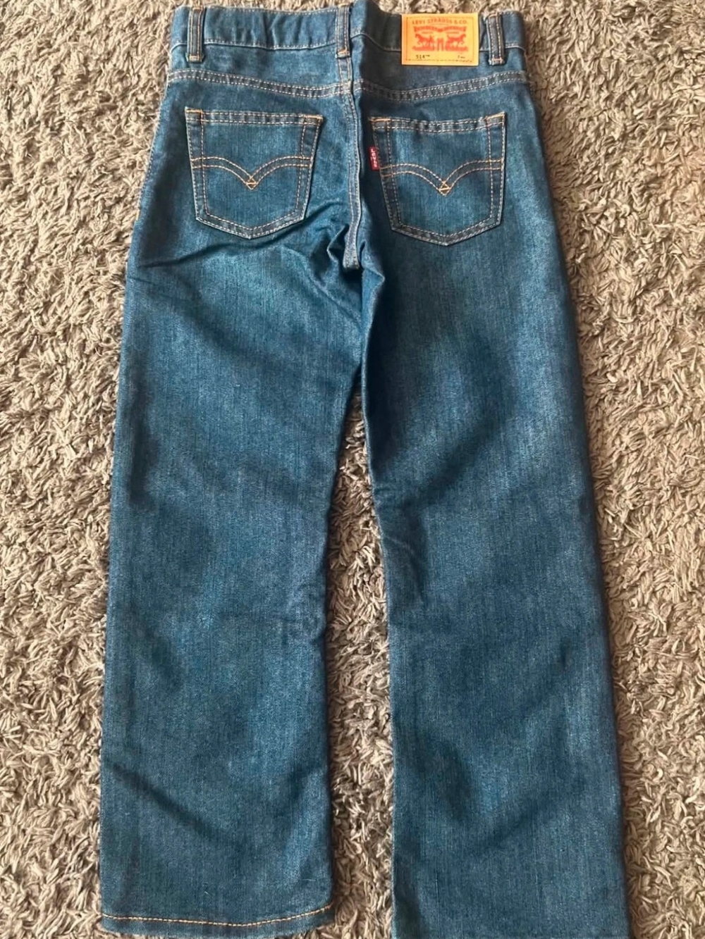 Levi's Kid's Blue Jeans – Classic Straight Fit